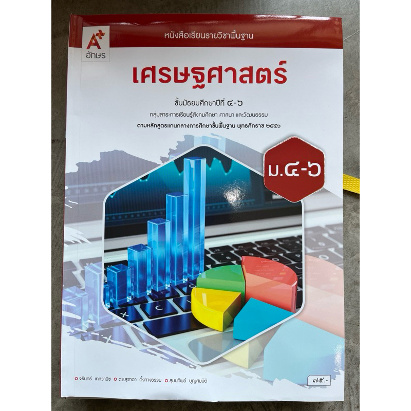 หนังสือเรียน เศรษฐศาสตร์ ม.4-6 #อจท.