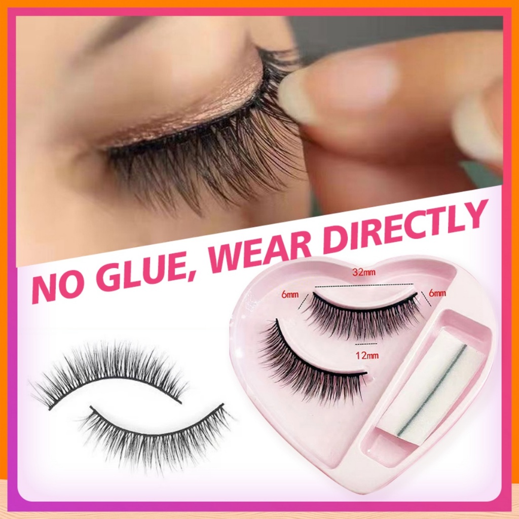 พร้อมส่งขนตาปลอม 3D แบบมีกาวในตัวแบบใหม่ มีแถบกาว ดูเป็นธรรมชาติและหนา สามารถนำกลับมาใช้ใหม่ได้