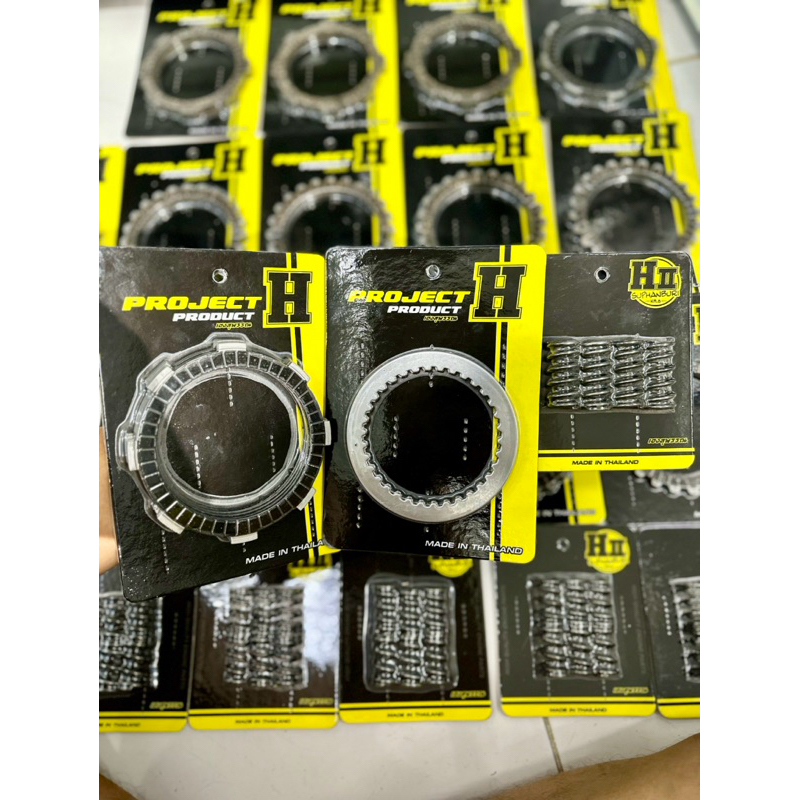 เฮงสุพรรณ🚸แผ่นครัช Racing+แผ่นเหล็กครัช Racing+สปริงครัช Racing (รองรับ30HP)🚸Sonic125/CBR150/Wave125