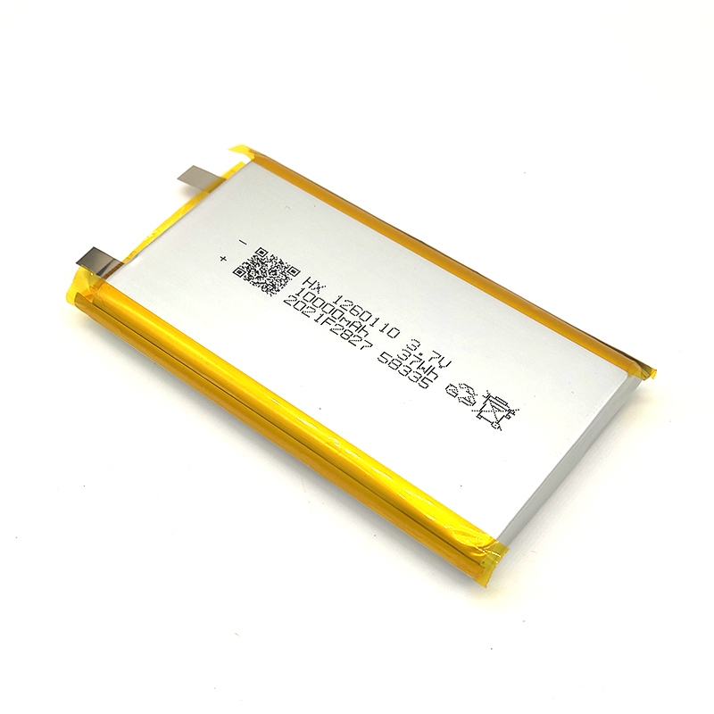1260110 แบตเตอรี่ลิเธียม 3.7v ความจุขนาดใหญ่ 10000 mAh Polymer Charging Power Built-in Core