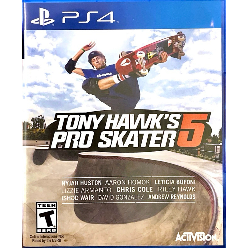 แผ่นเกม ps4 มือสอง / Tony Hawk’s Pro Skater 5 / zone 3