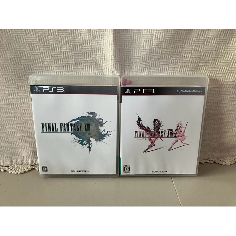 แผ่นแท้💯[PS3] โซนญี่ปุ่น : Final Fantasy XIII-XIII2