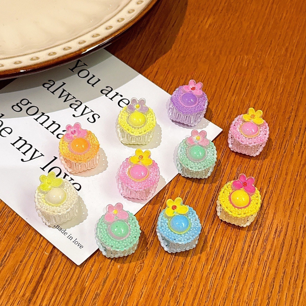 กิ๊บติดผม ร้านสุ่มสีให้ค่ะ  ลายดอกไม้สีแคนดี้ ลายการ์ตูน หวานน่ารักมินิ สไตล์เกาหลี