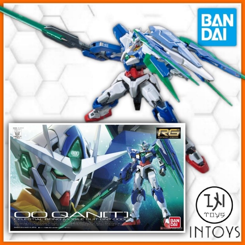 BANDAI - (RG)​ 1/144 OO QAN [T] (Gunpla /Gundam Plastic​ Kits) @ INTOYS​ KORAT​