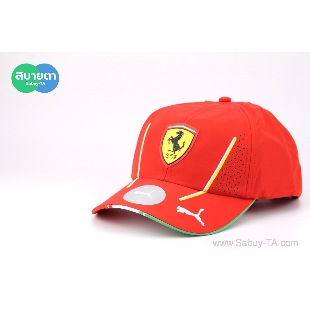 หมวก Ferrari Hats Scuderia Ferrari F1 2024 Team Cap ของแท้