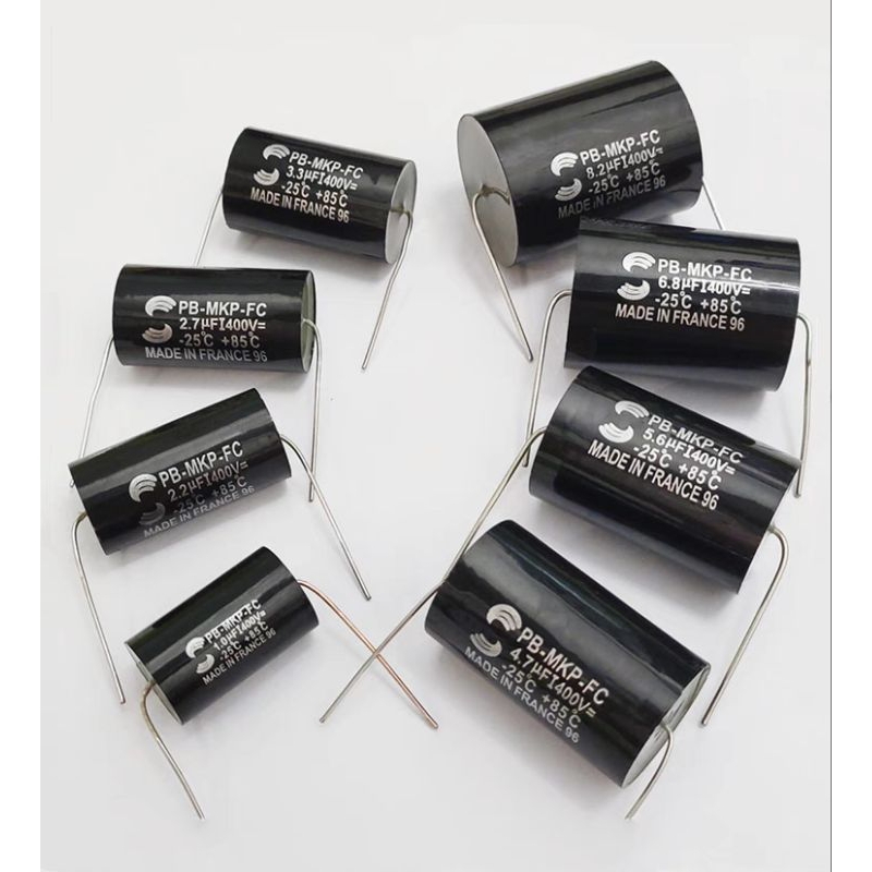 คาปาซิเตอร์ 10uf/400V C คร่อมลำโพง Cเน็ตเวิร์คลำโพง