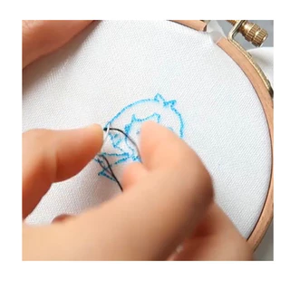 🧸กระดาษลอกลาย แบบละลายน้ำได้ (ชุดละ 5 แผ่น+ไส้ปากกา 1 ด้าม) สำหรับวาดลายก่อนปักผ้า🧵