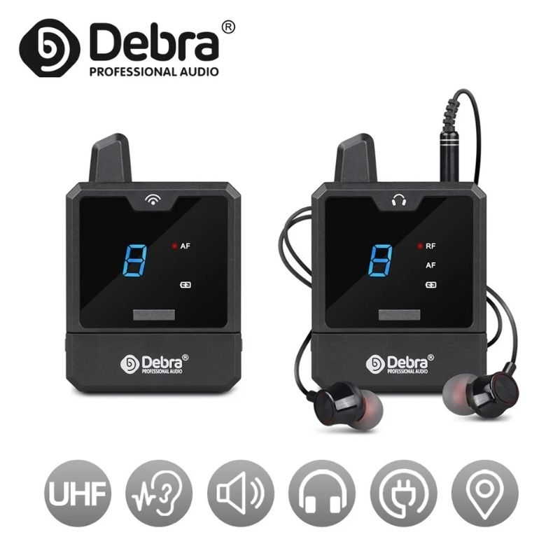 อินเอียร์ มอนิเตอร์ Debra ER-102 UHF Wireless  In-ear Monitor