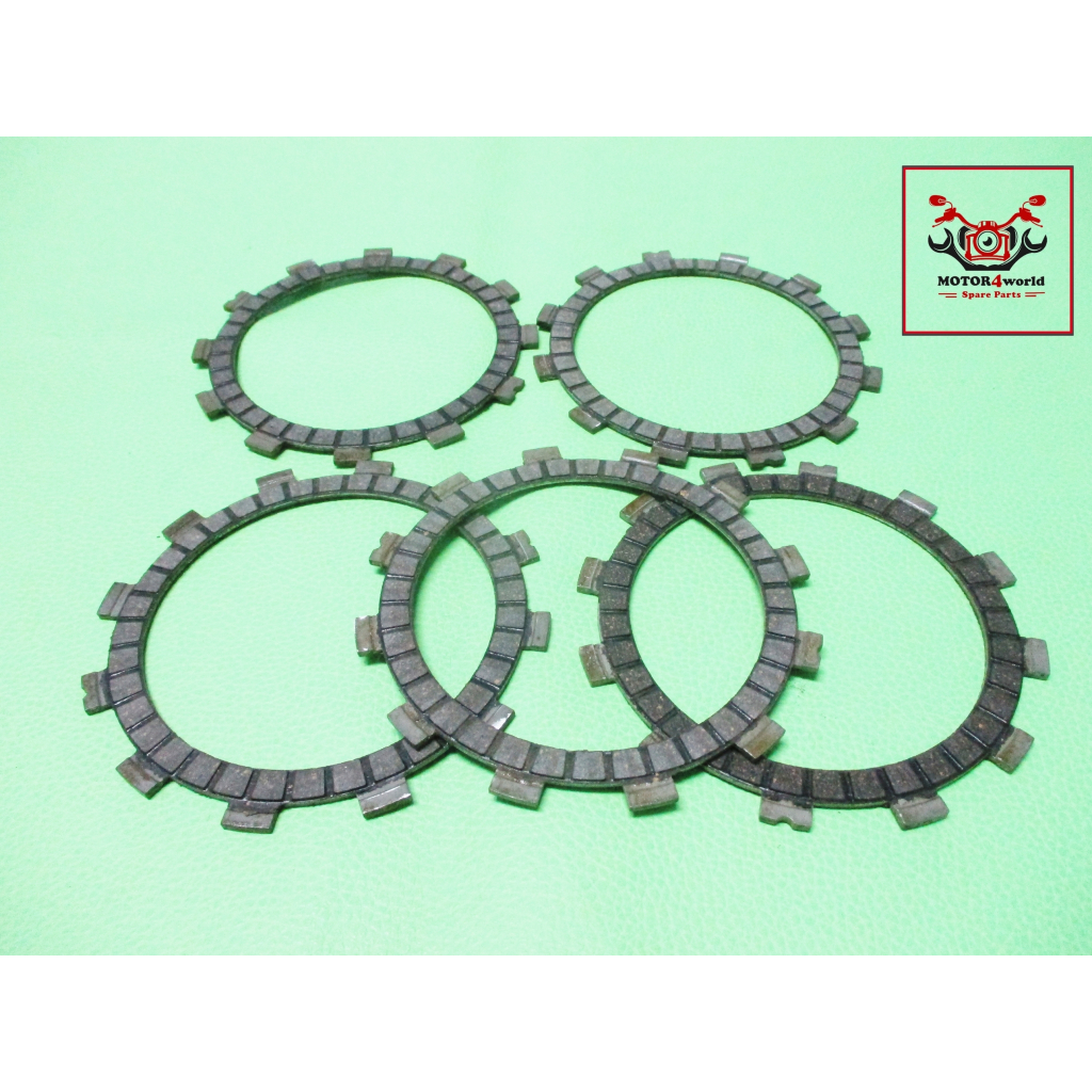 SUZUKI GP100 TS125 TS185 GT185 -- CLUTCH PLATE SET // แผ่นคลัทช์