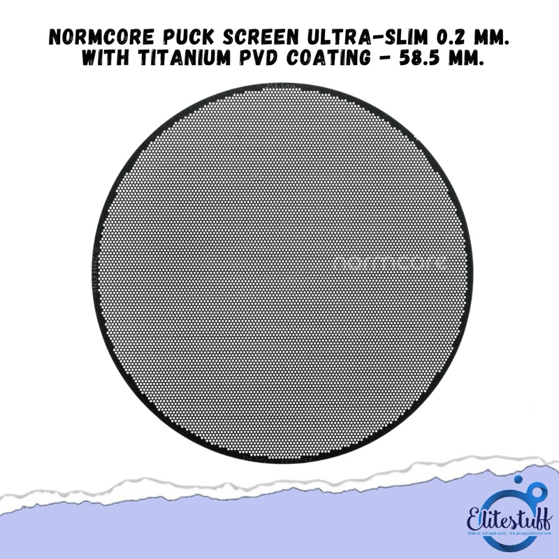 Normcore Ultra-Slim 0.2 มม. Puck Screen เคลือบ PVD ไทเทเนียม