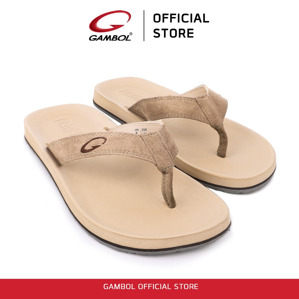 GAMBOL แกมโบล COZY รองเท้าแตะหนีบชายหญิง (โทนสว่าง) รุ่น GM11220 / GW11220 Size 36-46