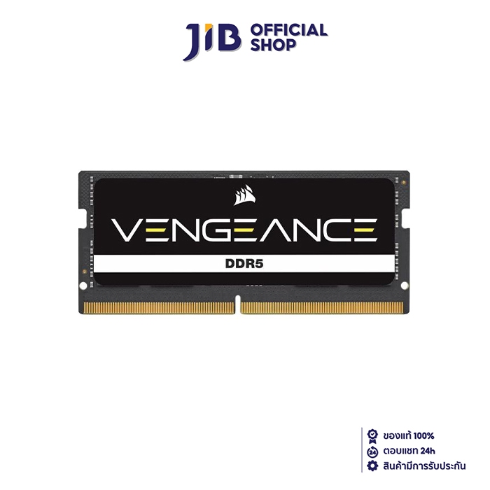 16GB (16GBx1) DDR5 5600MHz SO-DIMM RAM (หน่วยความจำ) CORSAIR VENGEANCE (CMSX16GX5M1A5600C48)