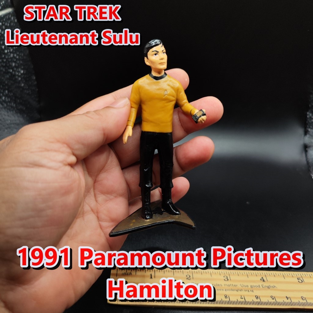 Star Trek The Original Series 1991 Hamilton Gift - Lieutenant Hikaru Sulu figure RARE