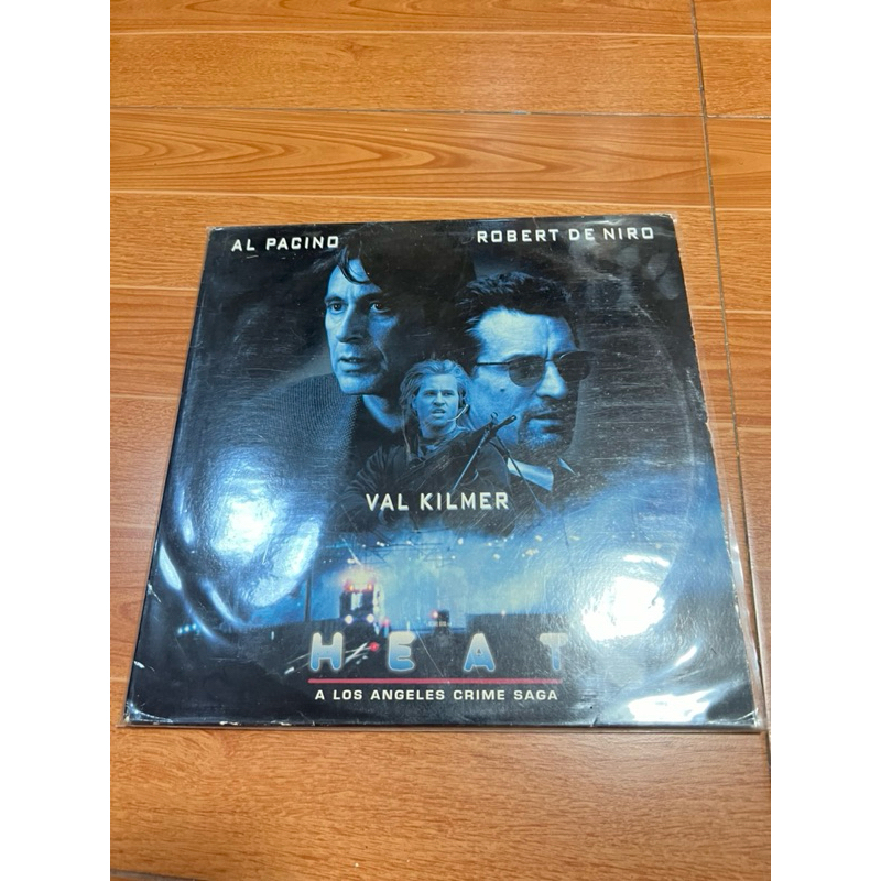 แผ่น LASER DISC ภาพยนตร์ แผ่นใหญ่ เรื่อง HEAT มือ2
