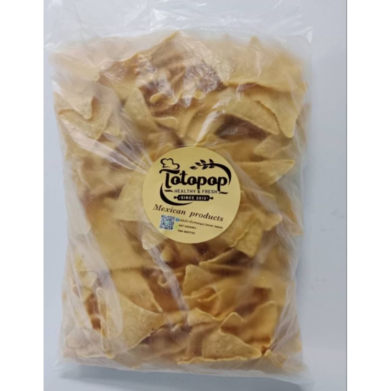 Fresh Corn Chip (แผ่นแป้งคอร์นชิพส์สดทำจากข้าวโพด)
