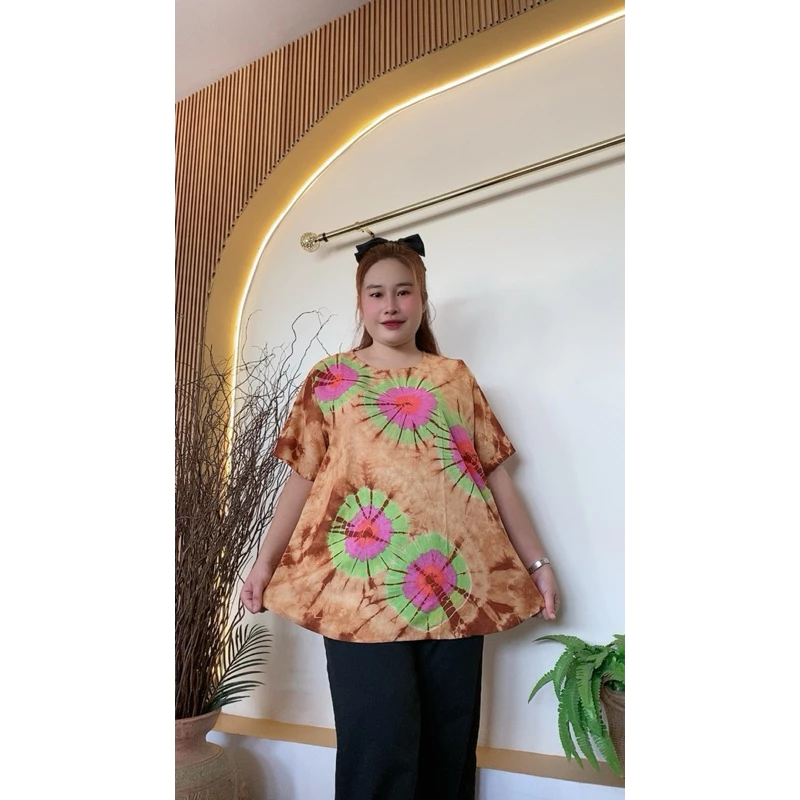 เสื้อสปันมัดย้อม อก48 thumbnail 10