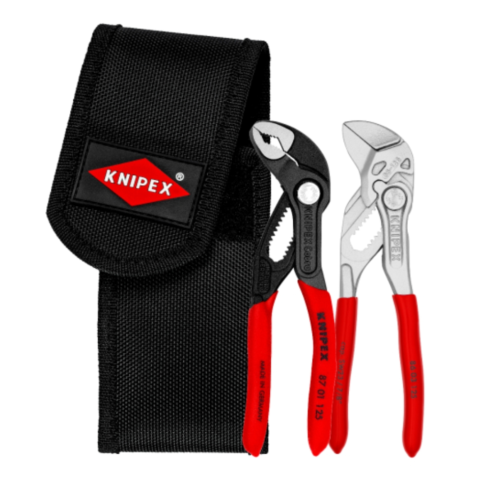 ชุดคีมขนาดมินิ KNIPEX NO.00 20 72 V04 Mini pliers sets in belt tool pouch