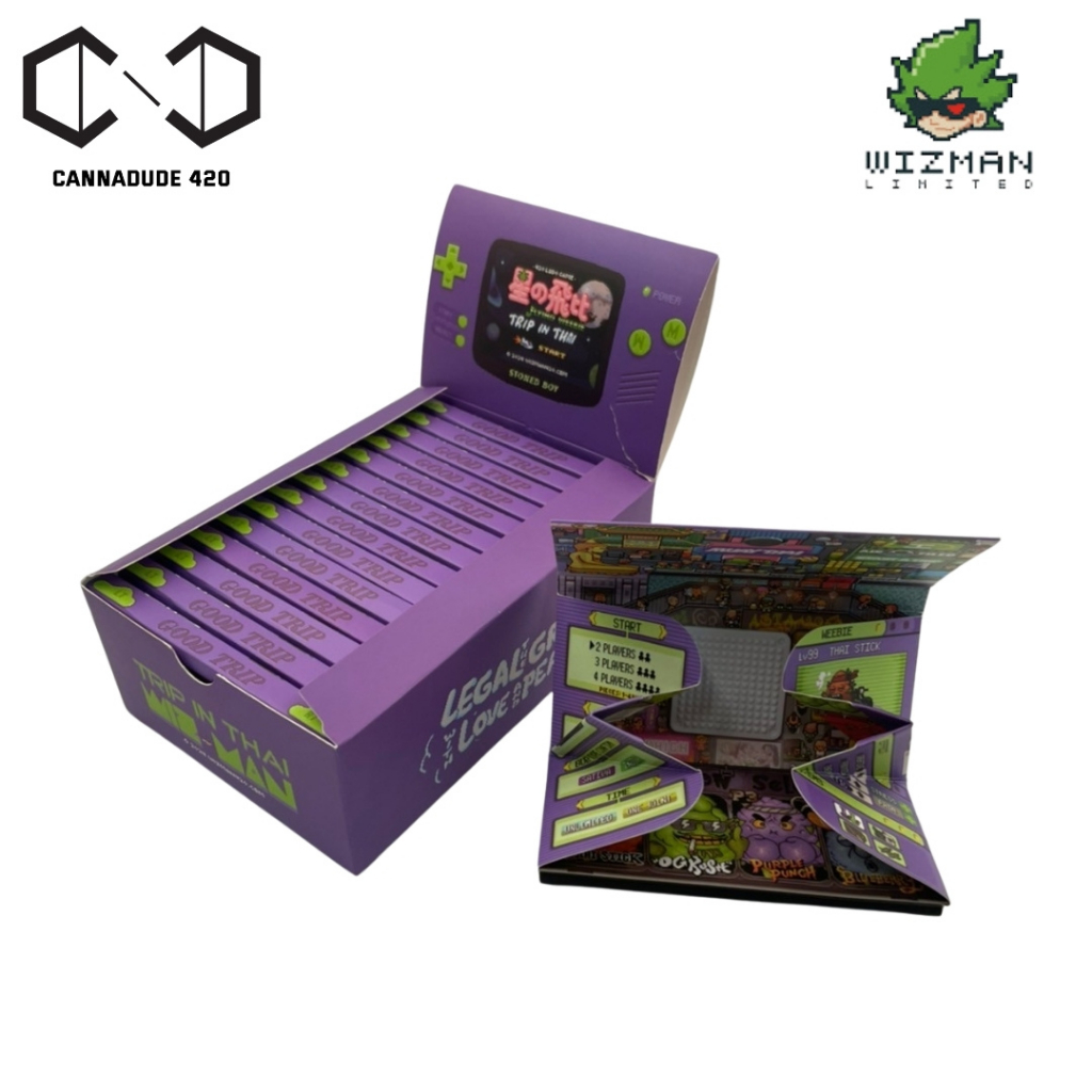 กระดาษโรล Wizman Ludo Game Rolling Paper King size 110 mm.