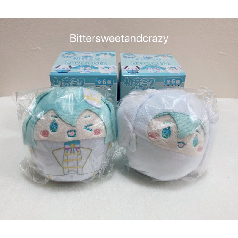 🎉พร้อมส่ง ฟุวะมิกุ มิคุ x ชินนาม่อน Hatsune Miku FuwaKororin Hatsune Miku x Cinnamoroll ของใหม่ มือ1