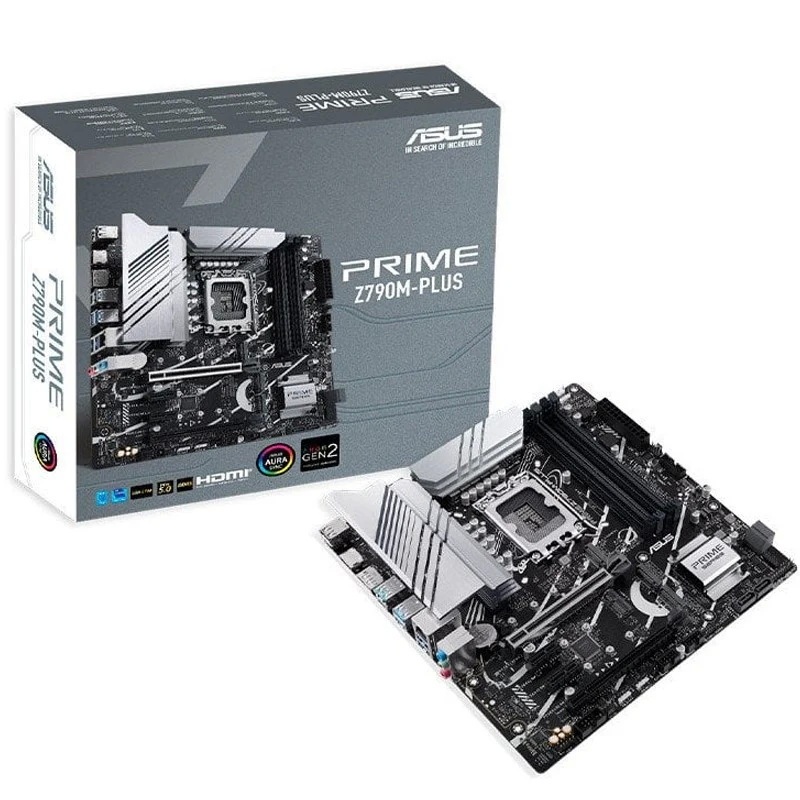 MAINBOARD (เมนบอร์ด) ASUS PRIME Z790M-PLUS-CSM (DDR5) (SOCKET LGA 1700) (MICRO-ATX)