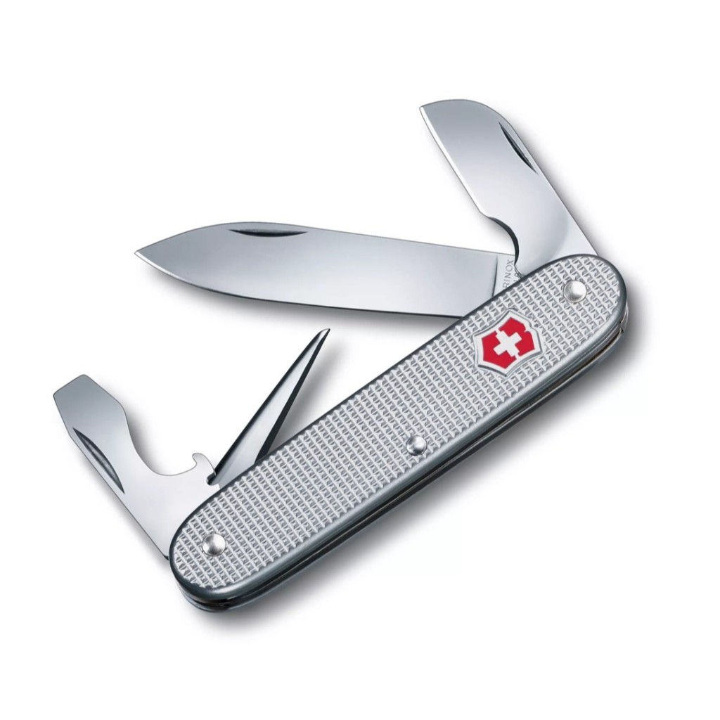 Victorinox Electrician Alox Silver - Electrician’s Blade With Wire Scraper (0.8120.26) | มีดพับ มีดพก มีดสวิส