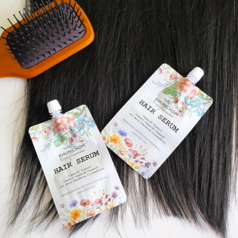 แฮร์เซรั่มคุณโฉมKUN CHOM HAIR SERUM