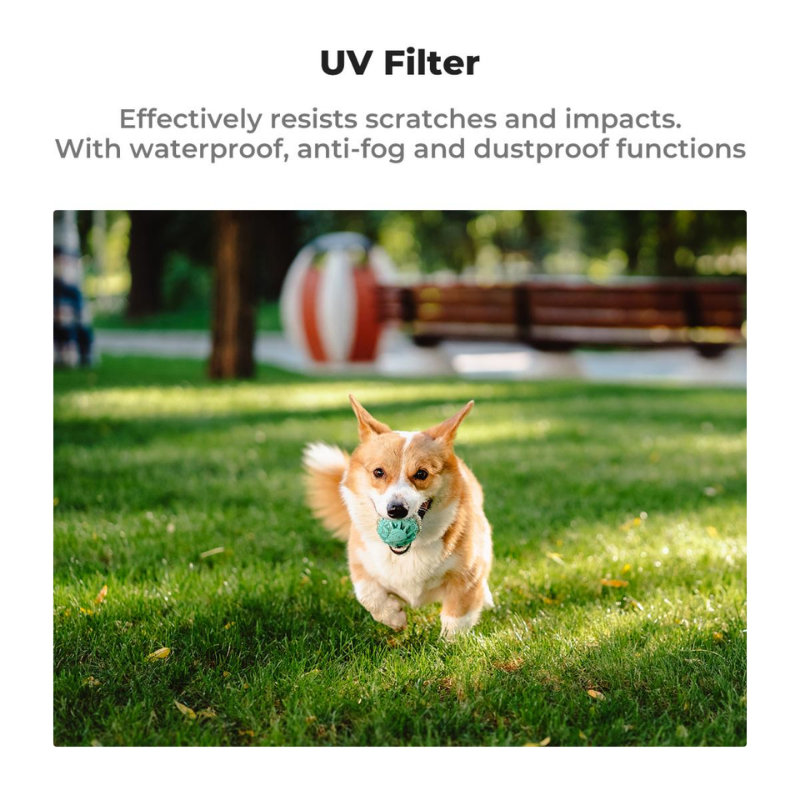 K&F DJI OSMO Pocket3 Filter UV+CPL+ND16/PL,ND32/PL,ND64/PL,ND256/PL (SKU.2149)