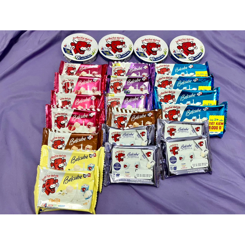 พร้อมส่ง !! The laughing cow ชีสที่เป็นที่นิยมมากๆ เพิ่มสต็อคเพียบวันหมดอายุยาวถึงเดือน 07-08/2026
