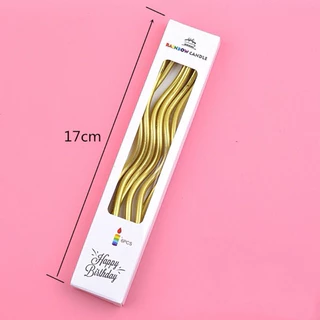 ขายส่ง !!! เทียนวันเกิด เทียนเกลียวเกาหลี ยกลัง ถูกที่สุด🔥🔥🔥(คละ6สี 1ลัง)
