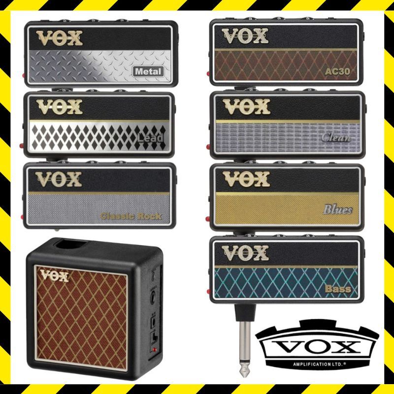 Vox Headphone Amp Guitar Bass Amplug2 Ac30 ไร ้ สายและปลั ๊ กเข ้ ากับกีตาร ์ ของคุณโดยตรง ใช ้ พลัง