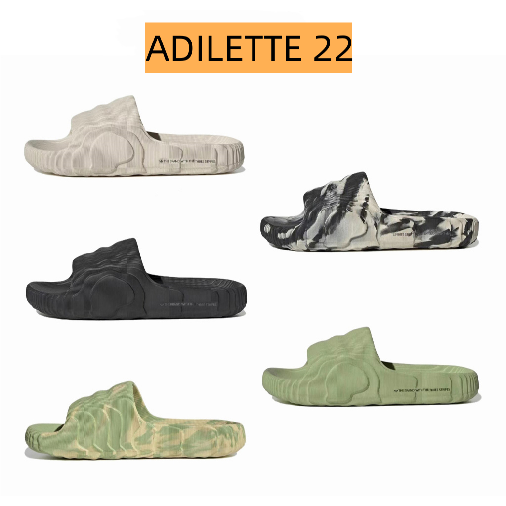 (ของแท้)Adidas รองเท้าแตะ Adilette 22 HP6524/ HP6516 /HP6517/ HQ4670/ GX6945