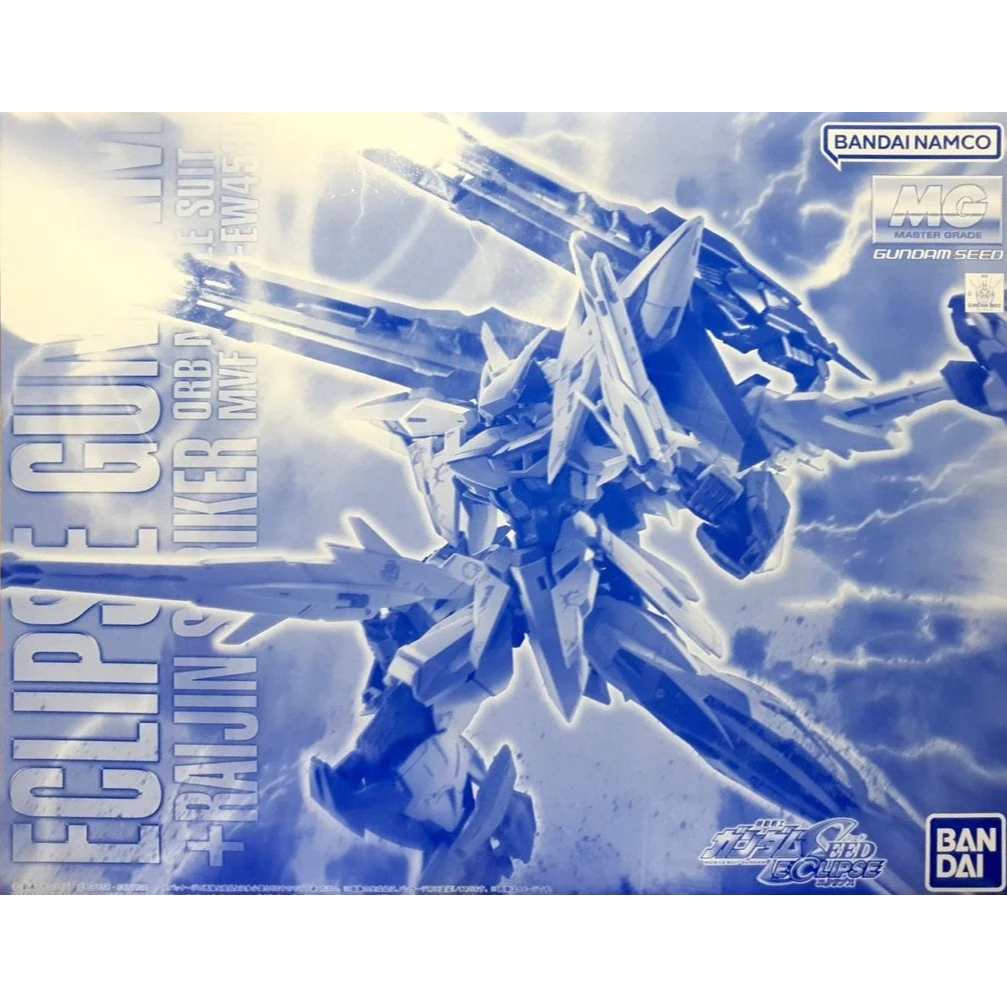 [BANDAI] MG 1/100 : Eclipse Gundam + Raijin Striker [P-Bandai]