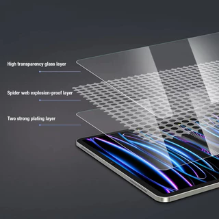 ฟิล์มกระจกไส HD FOR iPad Gen 10 9 8 7 6 5 Air 5 4 3 2 1 mini 6 5 4 3 iPad Pro 10.5 11(2018/2020) ipad Pro 12.9 2021 2022