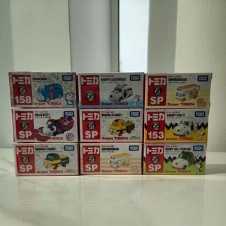 รถเหล็ก Tomica Dream Set1 / Kitty Snoopy Sumikko Minion Oshinoko Jujutsu Chiikawa