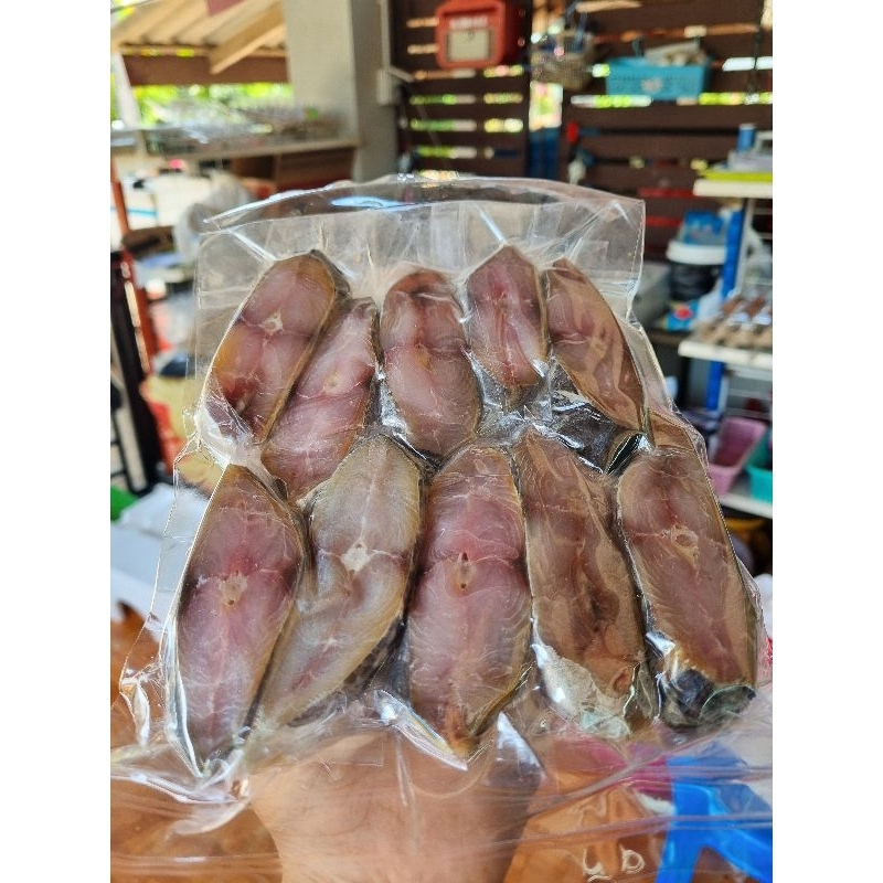 ปลาอินทรีย์เค็มหอม ฮาลาล หั่นชิ้นเฉพาะส่วนเนื้อ 300กรัม