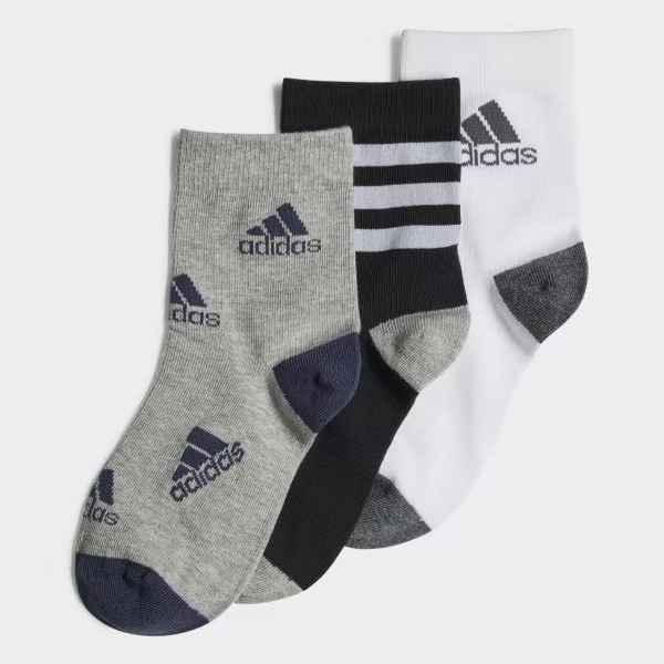Adidas อาดิดาส ถุงเท้า สำหรับเด็ก (1แพ็คมี 3 คู่) Sock KD LK Graphic 3PP HN5736 (500)
