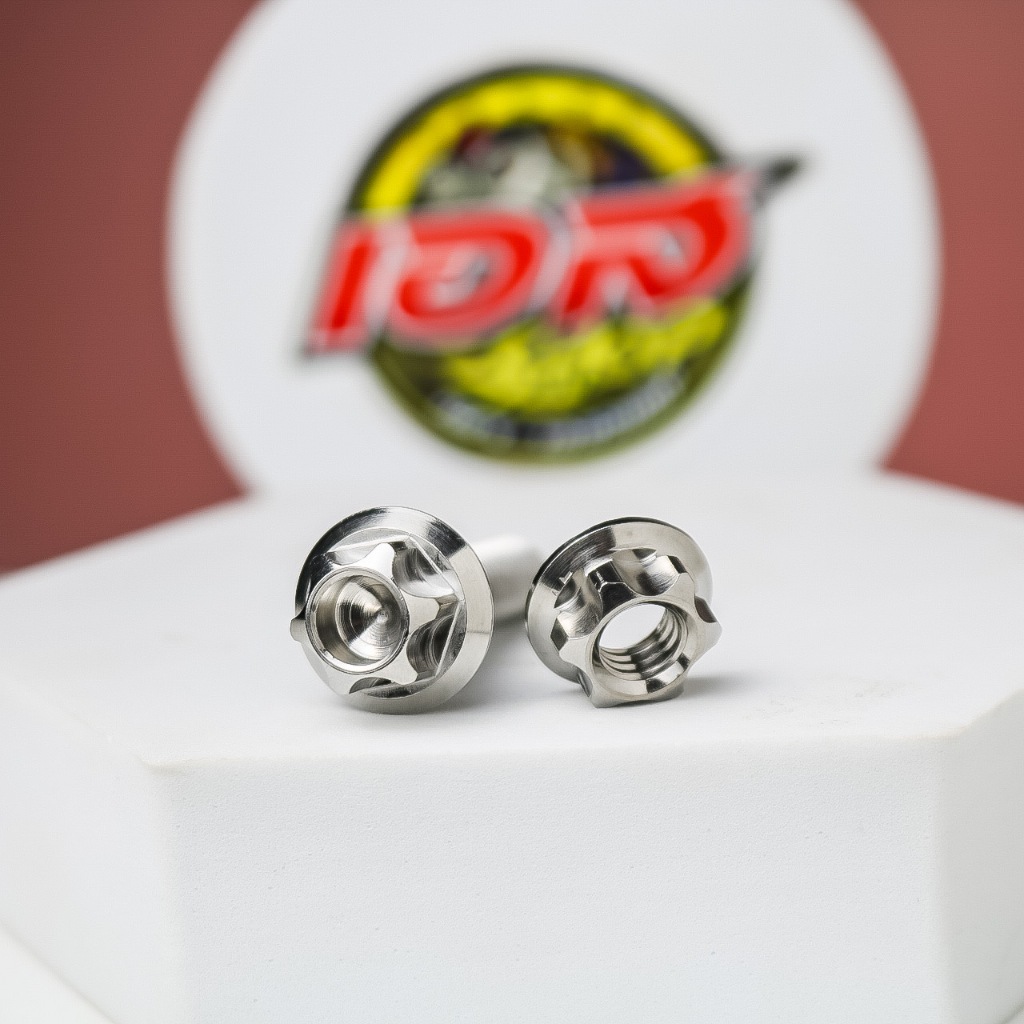 น็อตยึดท่อ(ลายเฟืองเลส) งานสแตนเลสแท้ เวฟ ดรีม โซนิค เทน่า แดช - รูปที่ 3