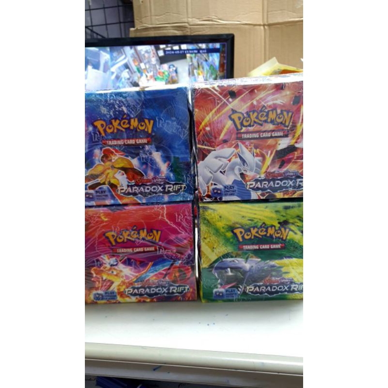 การ์ดโปเกม่อนกล่องละ140บาท