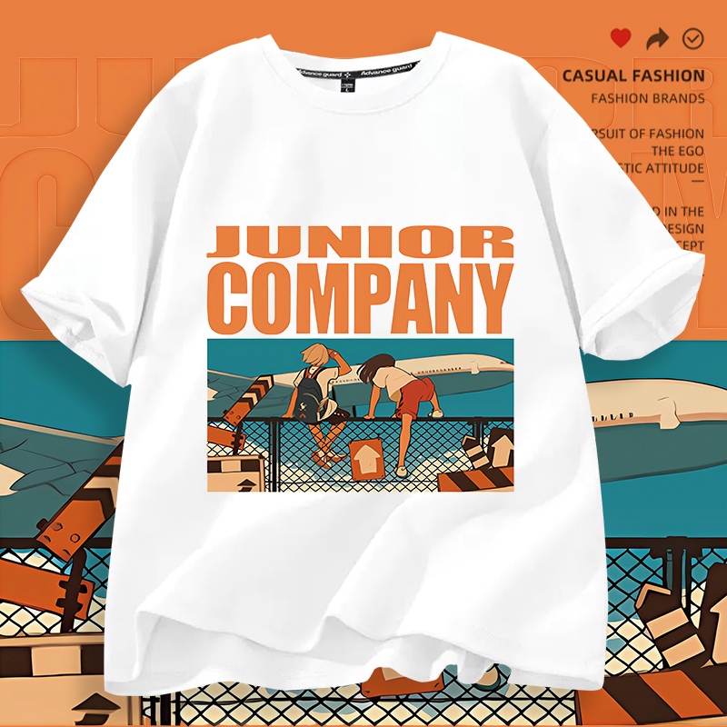 D680เสื้อยืดแขนสั้ง สำหรับชายและหญิง ลายสวยแฟชั่งนานาชาติร์**ปลีก-ส่ง