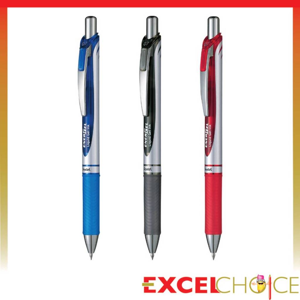 เพนเทล ปากกาหมึกเจล แบบกด Pentel Energel BL-77
