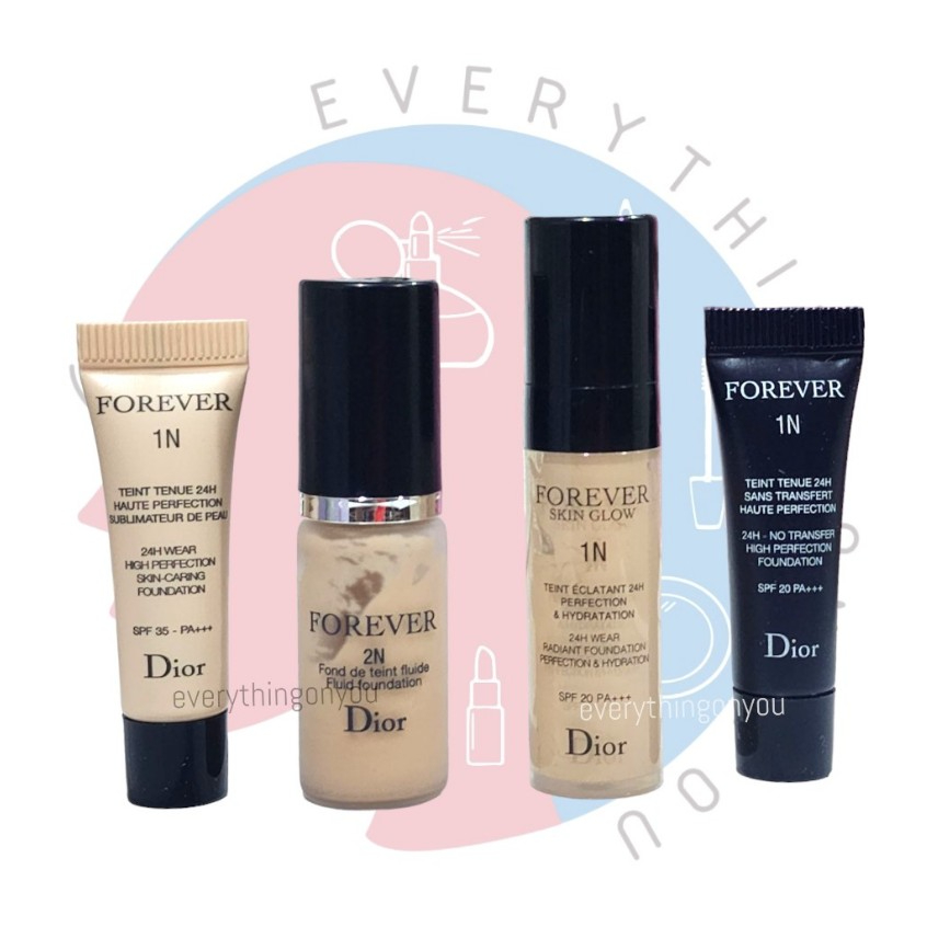 [พร้อมส่ง] *ขนาดทดลอง* DIOR Forever Foundation / Forever Skin Glow Foundation