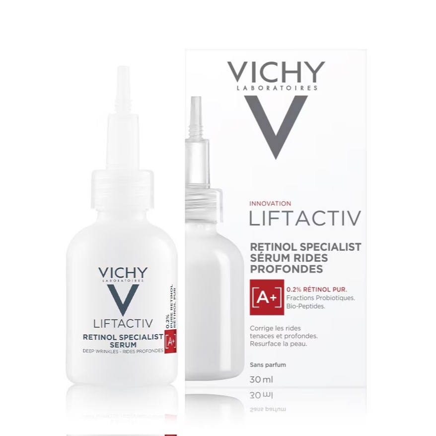[ใส่โค้ดลดเหลือ🔥1345.-] Vichy Liftactiv Specialist Retinol Serum 30ml เซรั่มบำรุงผิวหน้า เรตินอล บริสุทธิ์ จัดการริ้วรอย - รูปที่ 4