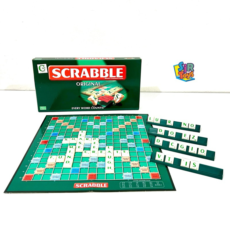 เกมต่อคำศัพท์ Crossword เกม Scrabble เกมครอสเวิร์ด เกมภาษาอังกฤษ เกมคำศัพท์ ออกใบกำกับภาษีได้