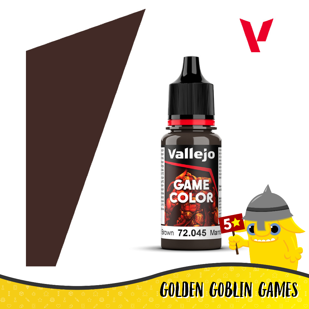Vallejo Game Color: Charred Brown (POS. 71)
