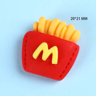 ส่งจากไทย 🍟 ตัวติดรองเท้า เซต 6 ชิ้น somethingcute (n.13)