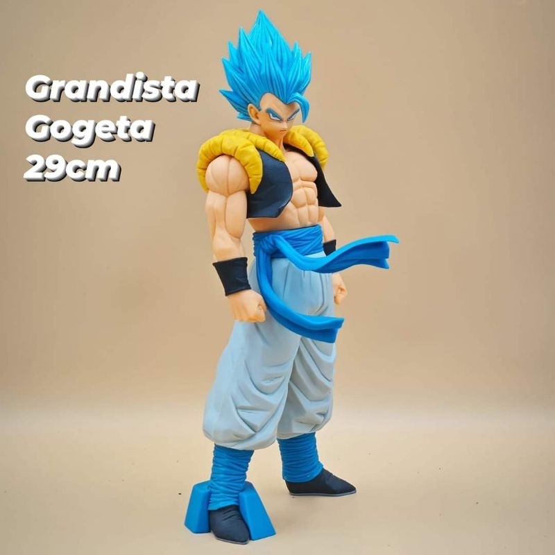 Figure Dragonball Grandista Gogeta super saiyan blue มือ 2 ไม่มีตำหนิ ไม่มีกล่อง