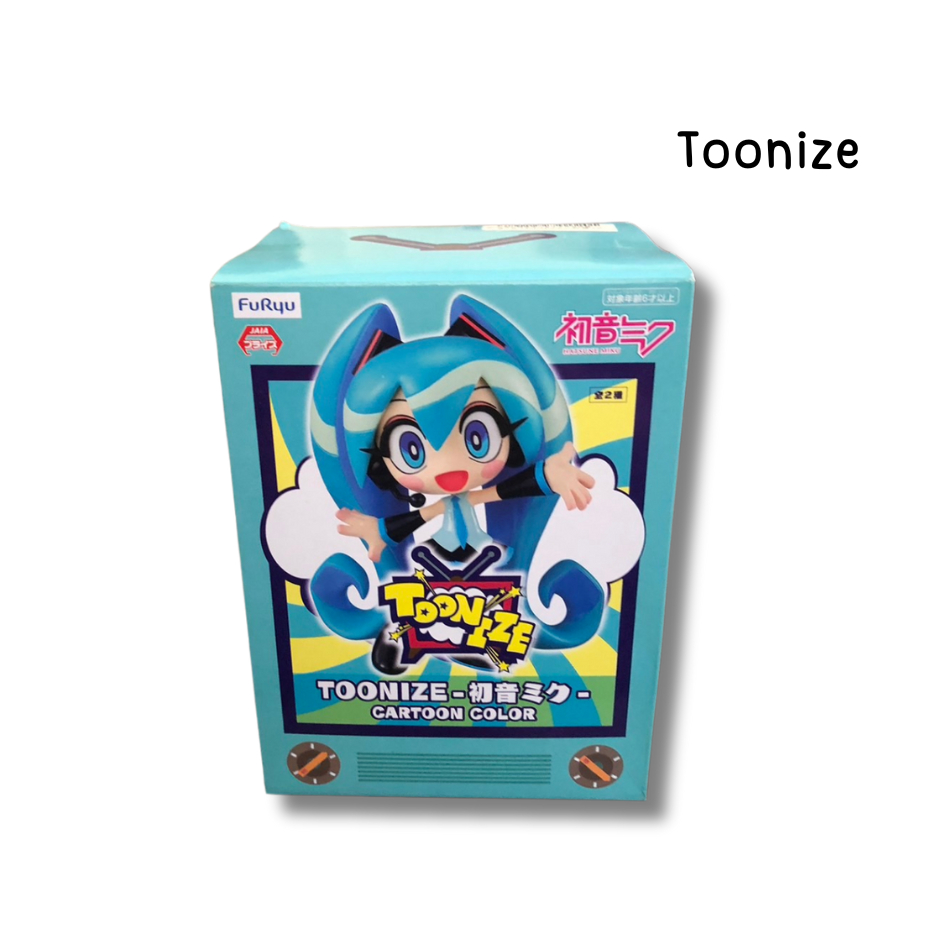Hatsune Miku Toonize Figure ของแท้ 100% ใหม่ในกล่อง