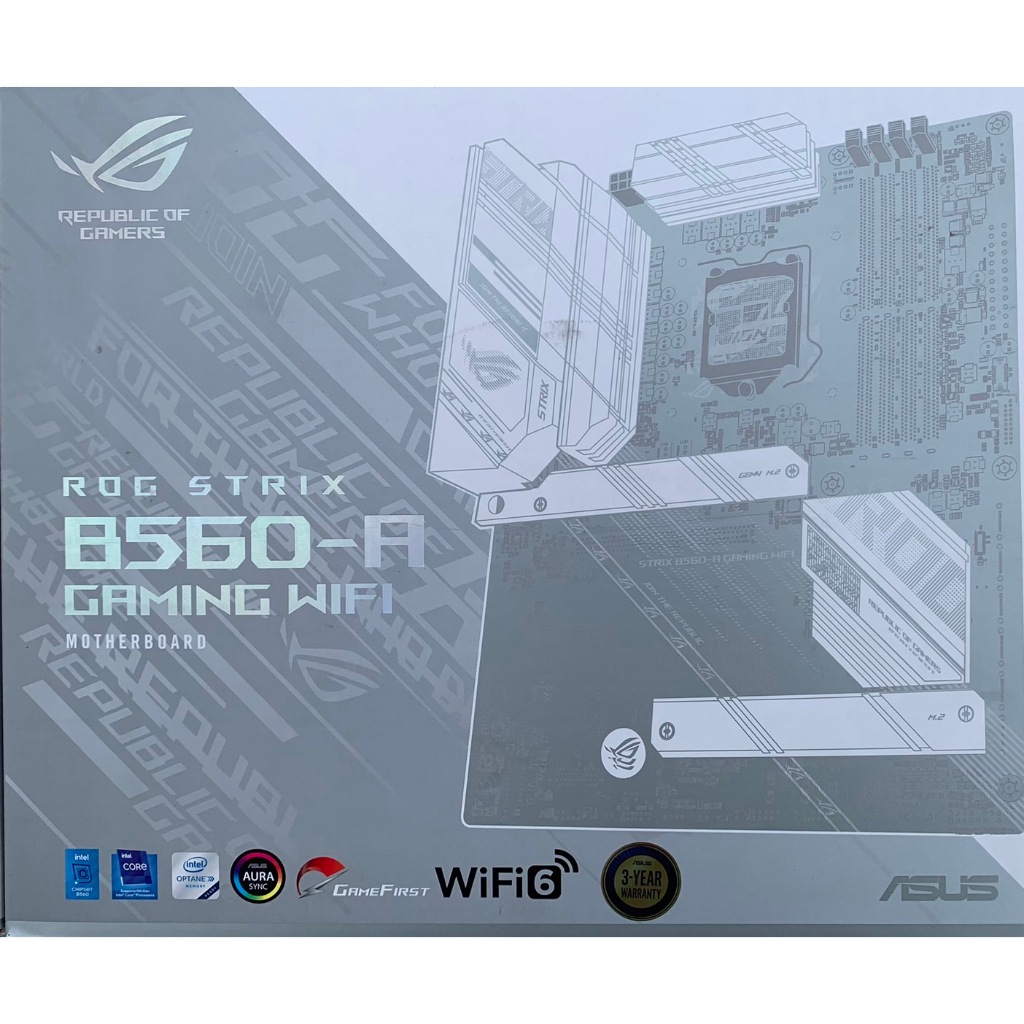 MAINBOARD (เมนบอร์ด) 1200 ASUS ROG STRIX B560-A GAMING WIFI มือสอง
