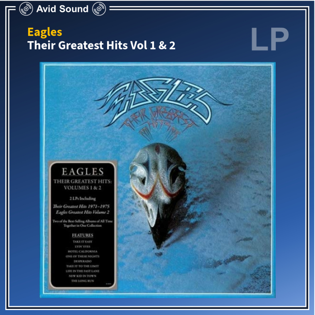 แผ่นเสียง Eagles Their Greatest Hits Vol. 1 & 2 ใหม่ ซีล Vinyl LP