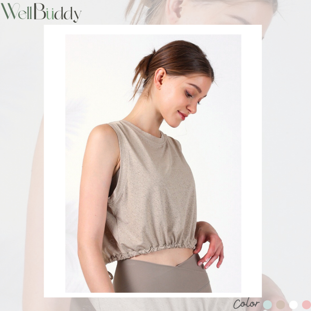 WellBuddy เสื้อออกกำลังกายผู้หญิง เสื้อทับสปอร์ตบรา (Jolly Tank)